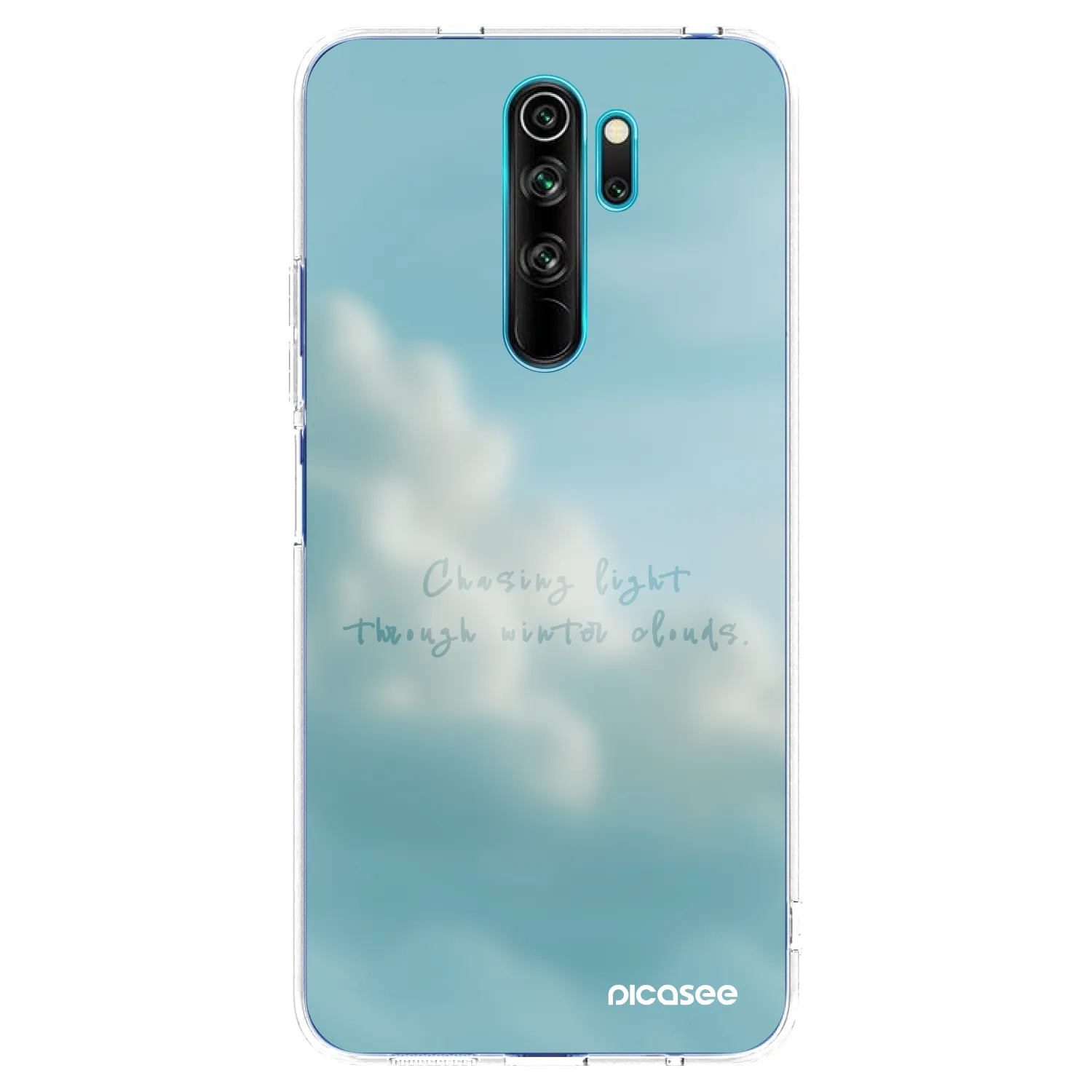 Picasee silikonski prozorni ovitek za Xiaomi Redmi Note 8 Pro - CHASiNG LIGHT