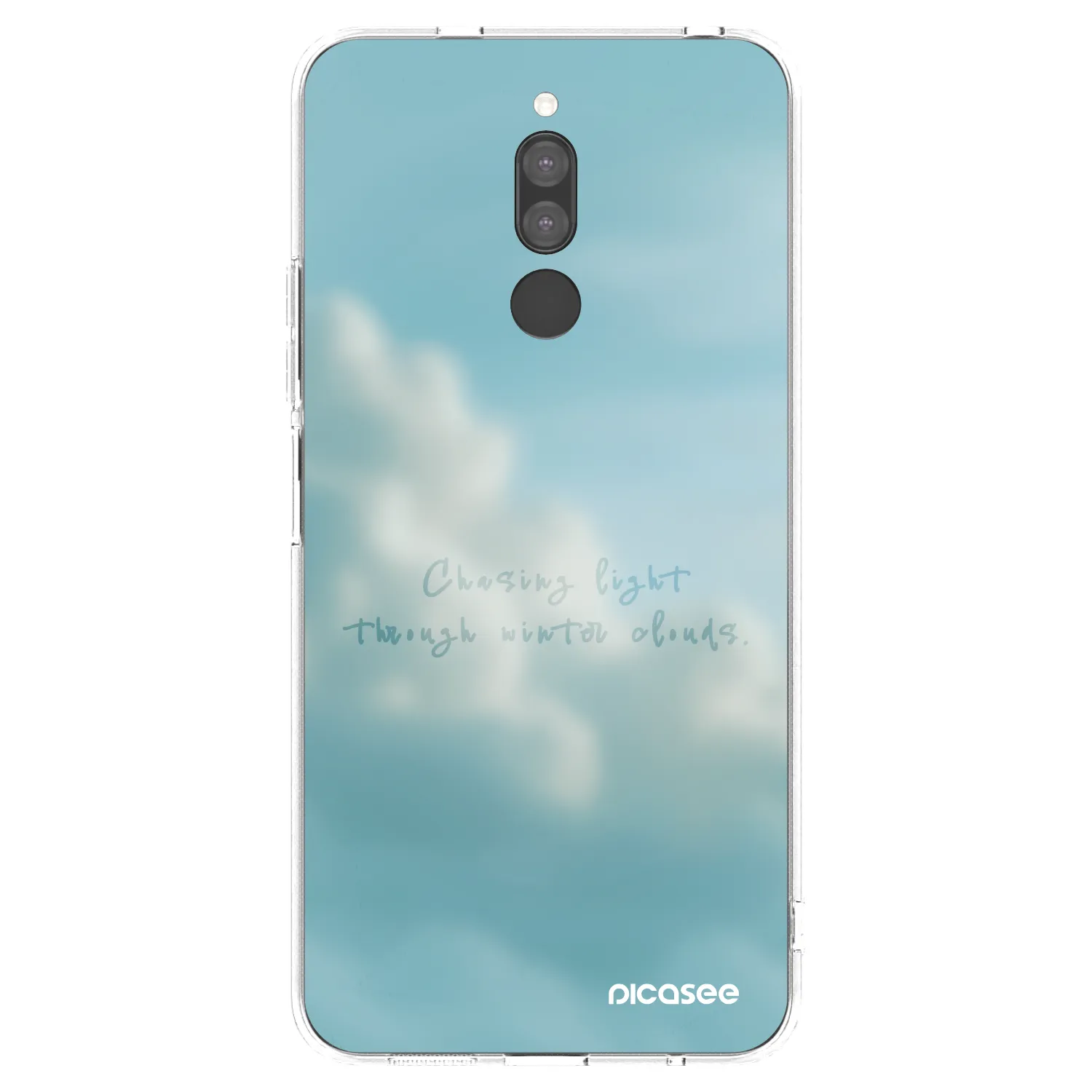 Picasee silikonski prozorni ovitek za Xiaomi Redmi 8 - CHASiNG LIGHT