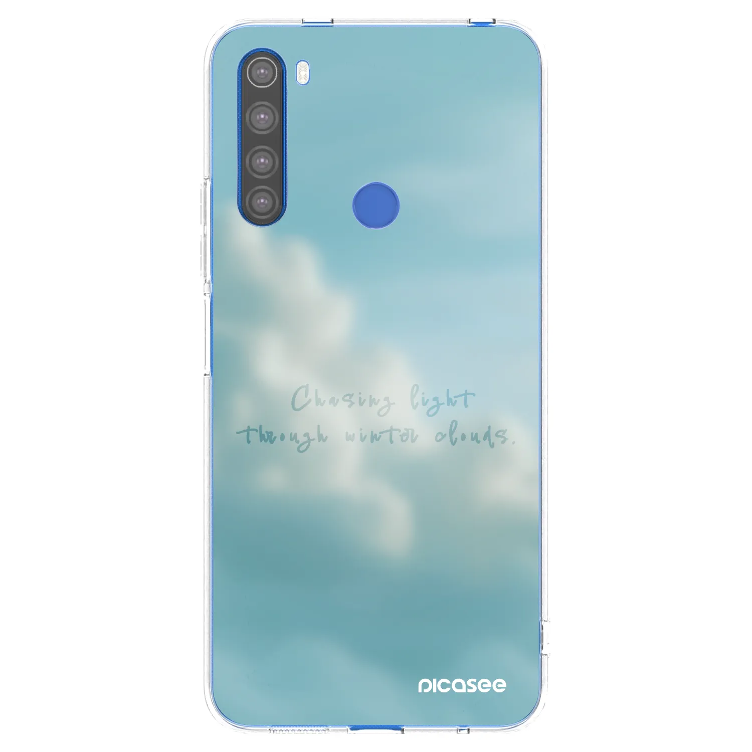 Picasee silikonski prozorni ovitek za Xiaomi Redmi Note 8T - CHASiNG LIGHT