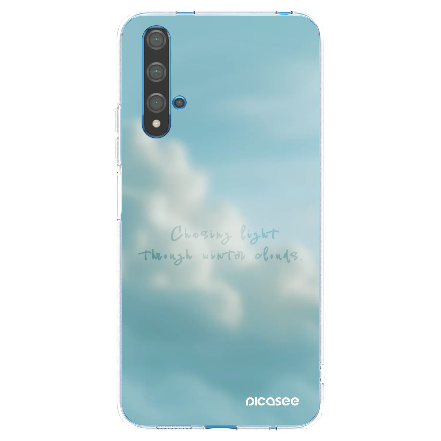 Picasee silikonski prozorni ovitek za Huawei Nova 5T - CHASiNG LIGHT