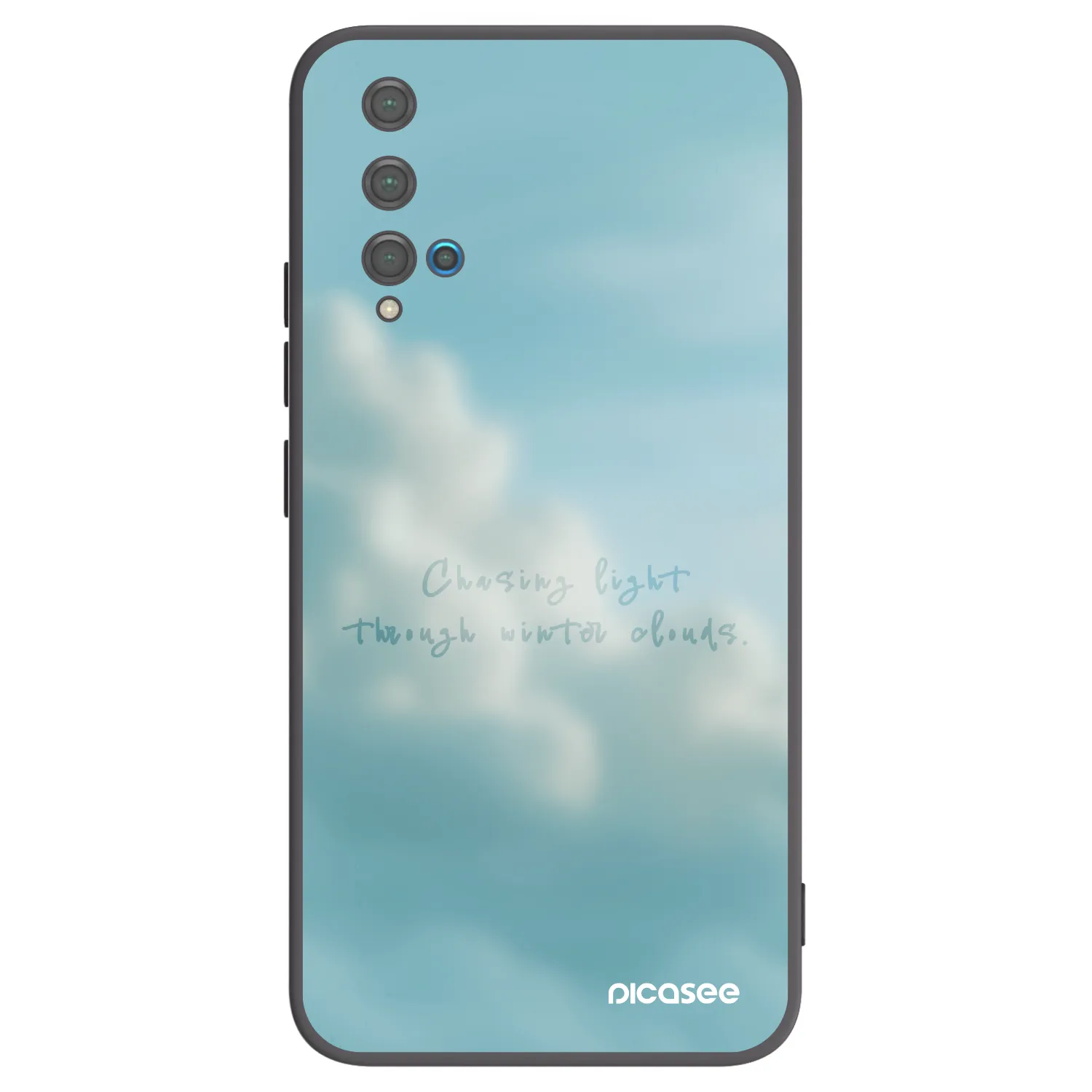 Picasee silikonski črni ovitek za Huawei Nova 5T - CHASiNG LIGHT