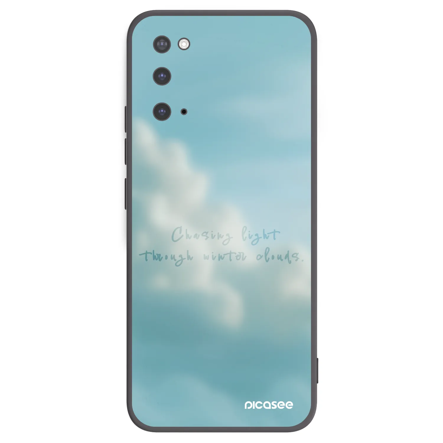 Picasee silikonski črni ovitek za Samsung Galaxy S20 G980F - CHASiNG LIGHT