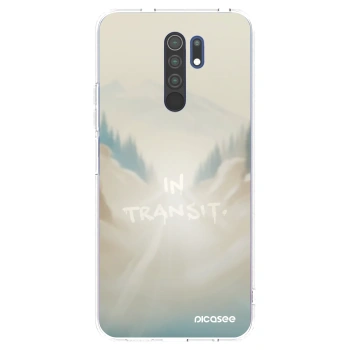 Picasee silikonski prozorni ovitek za Xiaomi Redmi 9 - IN TRANSIT