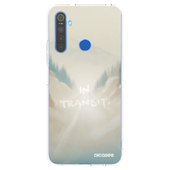 Picasee silikonski prozorni ovitek za Realme 5 - IN TRANSIT