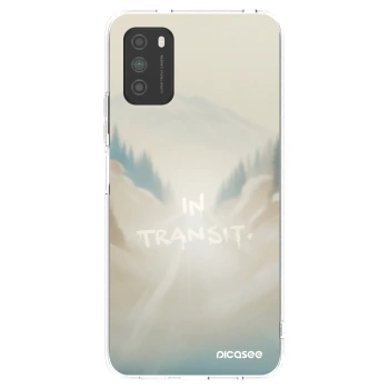 Picasee silikonski prozorni ovitek za Xiaomi Poco M3 - IN TRANSIT