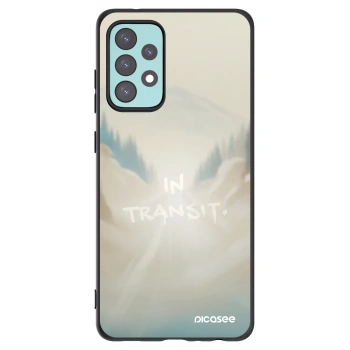 Picasee silikonski črni ovitek za Samsung Galaxy A72 A725F - IN TRANSIT