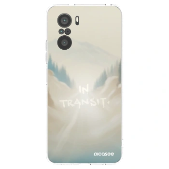 Picasee silikonski prozorni ovitek za Xiaomi Poco F3 - IN TRANSIT