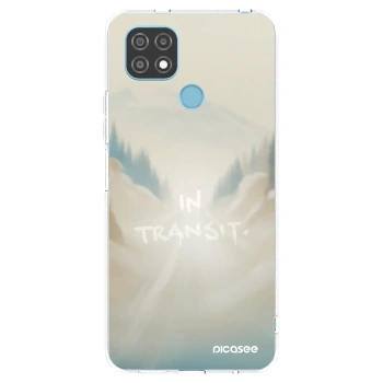 Picasee silikonski prozorni ovitek za Realme C21 - IN TRANSIT