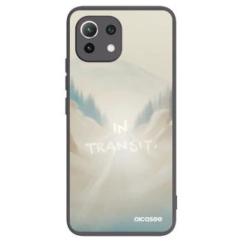 Picasee silikonski črni ovitek za Xiaomi 11 Lite 5G NE - IN TRANSIT