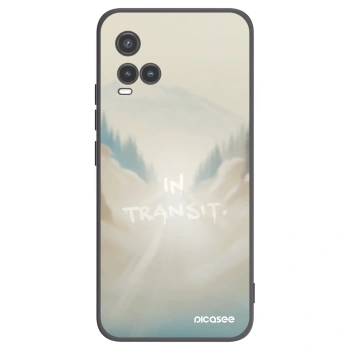 Picasee silikonski črni ovitek za Vivo Y33s - IN TRANSIT