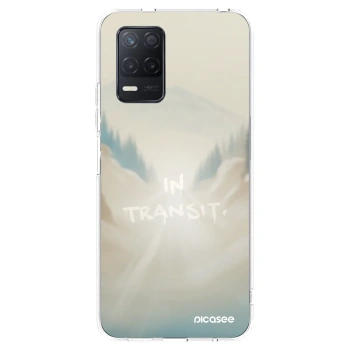 Picasee silikonski prozorni ovitek za Realme 8 5G - IN TRANSIT