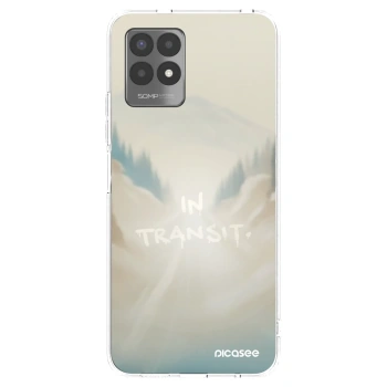 Picasee silikonski prozorni ovitek za Realme 8i - IN TRANSIT