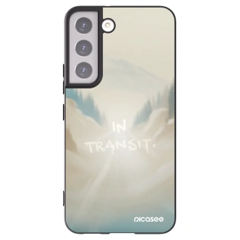 Picasee silikonski črni ovitek za Samsung Galaxy S22 5G - IN TRANSIT