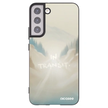 Picasee silikonski črni ovitek za Samsung Galaxy S22+ 5G - IN TRANSIT