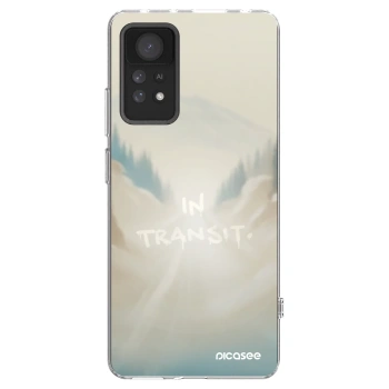 Picasee silikonski prozorni ovitek za Xiaomi Redmi Note 11 Pro 5G - IN TRANSIT