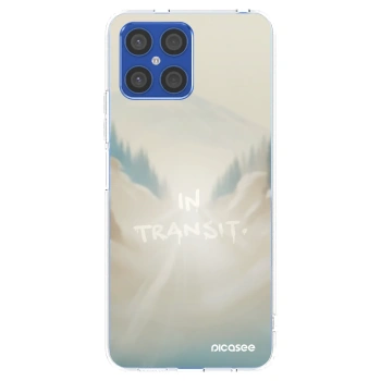Picasee silikonski prozorni ovitek za Honor X8 4G - IN TRANSIT