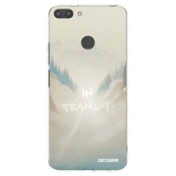 Picasee silikonski prozorni ovitek za Huawei P Smart - IN TRANSIT