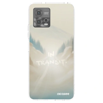 Picasee silikonski prozorni ovitek za Motorola Moto G72 - IN TRANSIT