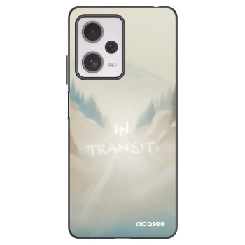 Picasee silikonski črni ovitek za Xiaomi Redmi Note 12 Pro+ 5G - IN TRANSIT