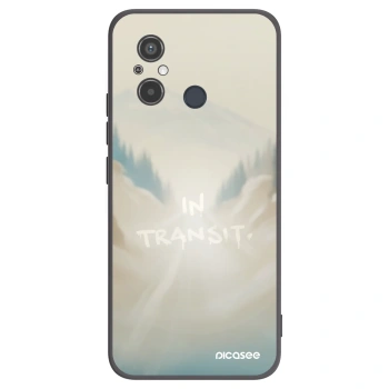 Picasee silikonski črni ovitek za Xiaomi Redmi 12C - IN TRANSIT
