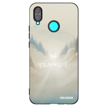 Picasee silikonski črni ovitek za Huawei Nova 3 - IN TRANSIT