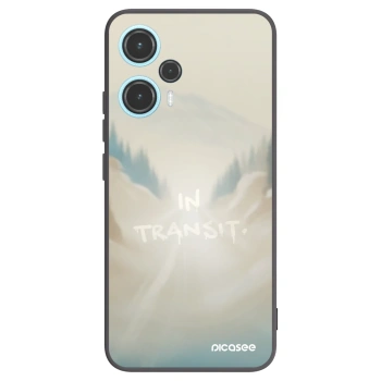 Picasee silikonski črni ovitek za Xiaomi Poco F5 - IN TRANSIT
