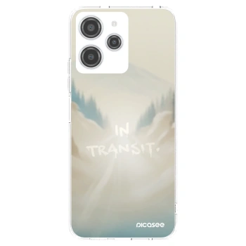 Picasee silikonski prozorni ovitek za Xiaomi Redmi 12 4G - IN TRANSIT