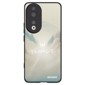 Picasee silikonski črni ovitek za Honor 90 5G - IN TRANSIT