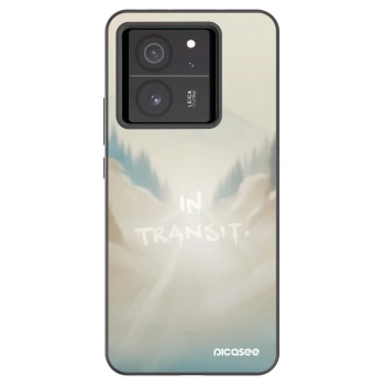 Picasee silikonski črni ovitek za Xiaomi 13T - IN TRANSIT
