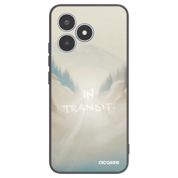 Picasee silikonski črni ovitek za Realme C53 - IN TRANSIT