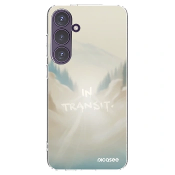 Picasee silikonski prozorni ovitek za Samsung Galaxy S24+ S926B 5G - IN TRANSIT