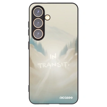 Picasee silikonski črni ovitek za Samsung Galaxy S24 S921B 5G - IN TRANSIT