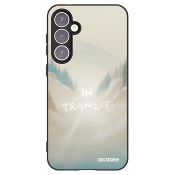 Picasee silikonski črni ovitek za Samsung Galaxy S23 FE S711B - IN TRANSIT