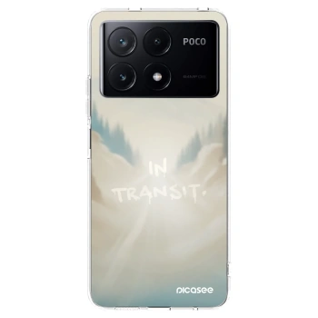 Picasee silikonski prozorni ovitek za Xiaomi Poco X6 Pro - IN TRANSIT