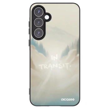 Picasee silikonski črni ovitek za Samsung Galaxy A55 5G A556B - IN TRANSIT