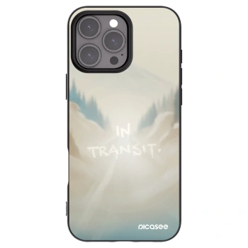 Picasee silikonski črni ovitek za Apple iPhone 16 Pro Max - IN TRANSIT
