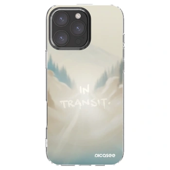 Picasee silikonski prozorni ovitek za Apple iPhone 16 Pro Max - IN TRANSIT
