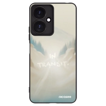 Picasee silikonski črni ovitek za Xiaomi Redmi 13C 5G - IN TRANSIT