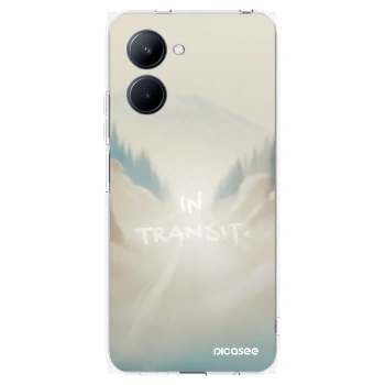 Picasee silikonski prozorni ovitek za Realme C33 (2023) - IN TRANSIT