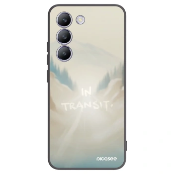 Picasee silikonski črni ovitek za Vivo V40 SE 5G - IN TRANSIT