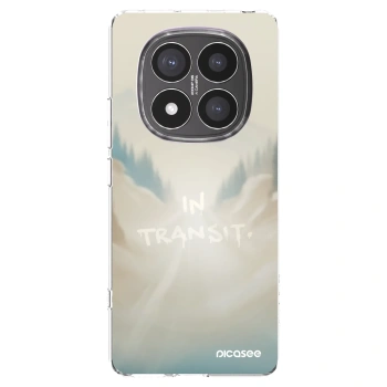Picasee silikonski prozorni ovitek za Xiaomi Redmi Note 14 Pro+ 5G - IN TRANSIT