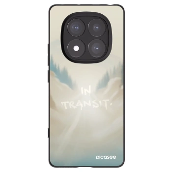 Picasee silikonski črni ovitek za Xiaomi Redmi Note 14 Pro 5G - IN TRANSIT