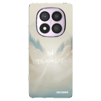Picasee silikonski prozorni ovitek za Xiaomi Redmi Note 14 Pro 5G - IN TRANSIT