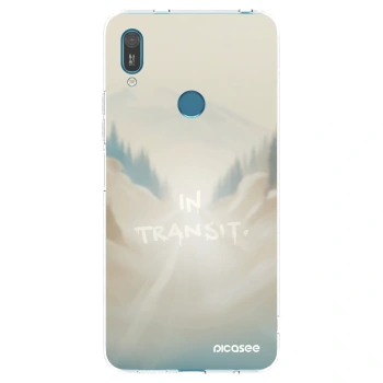 Picasee silikonski prozorni ovitek za Huawei Y7 2019 - IN TRANSIT