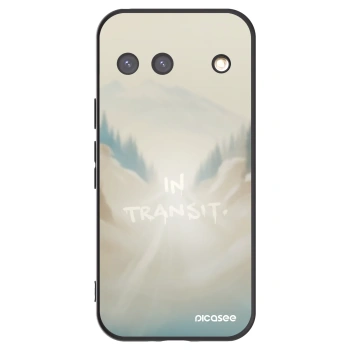 Picasee silikonski črni ovitek za Google Pixel 9 - IN TRANSIT