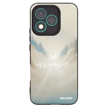 Picasee silikonski črni ovitek za Honor 400 Lite 5G - IN TRANSIT