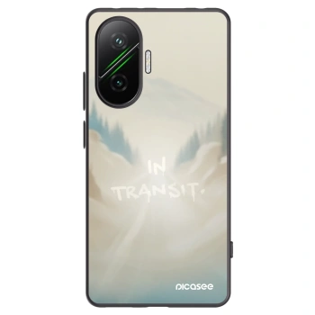 Picasee silikonski črni ovitek za Xiaomi Poco F7 Pro 5G - IN TRANSIT