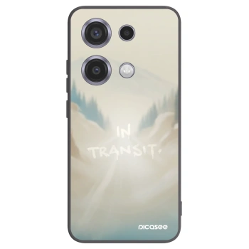 Picasee silikonski črni ovitek za Xiaomi Redmi Note 14S - IN TRANSIT