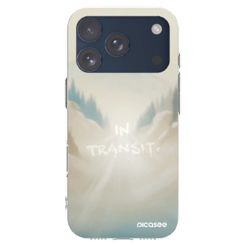 Picasee silikonski prozorni ovitek za Apple iPhone 17 Pro - IN TRANSIT