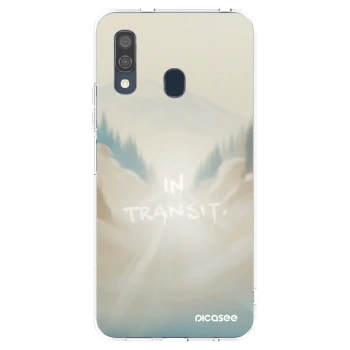 Picasee silikonski prozorni ovitek za Samsung Galaxy A40 A405F - IN TRANSIT